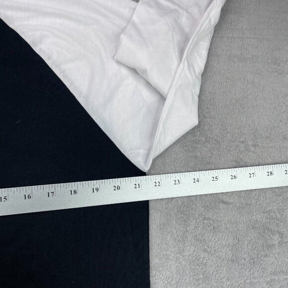 Terror Threads Shirt Mens Large Black White Raglan Halloween Horror Killer Clown - Picture 7 of 9